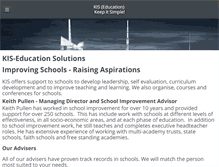Tablet Screenshot of kis-education-solutions.com